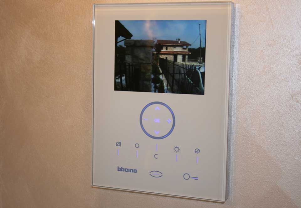 esempio impianto sistema domotico My Home